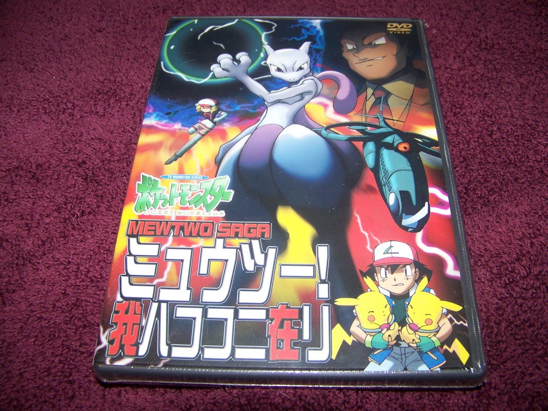 Pokémon Mewtwo Returns VHS Tape